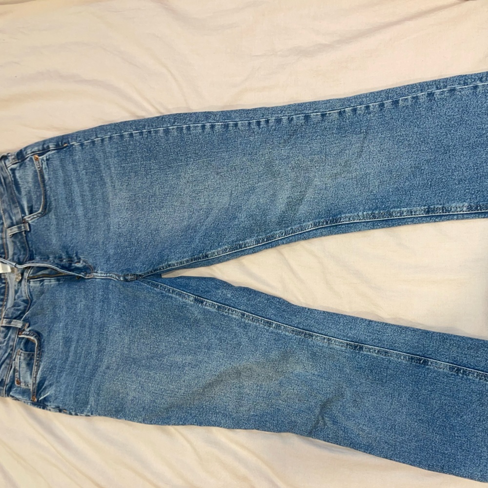 Size 14 h&m boot cut side slit jeans